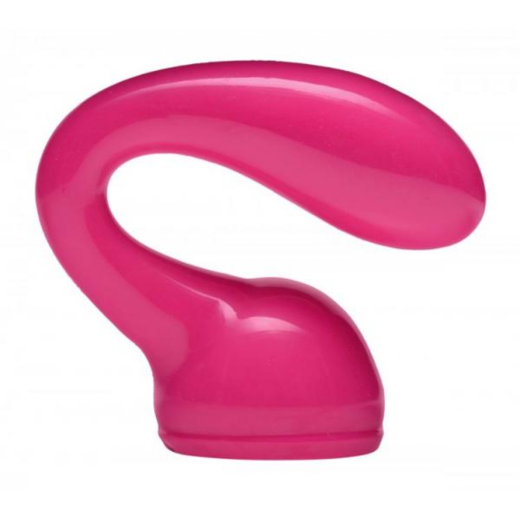 Deep Glider Curbed G-Spot Attachment Pink - Body Massagers