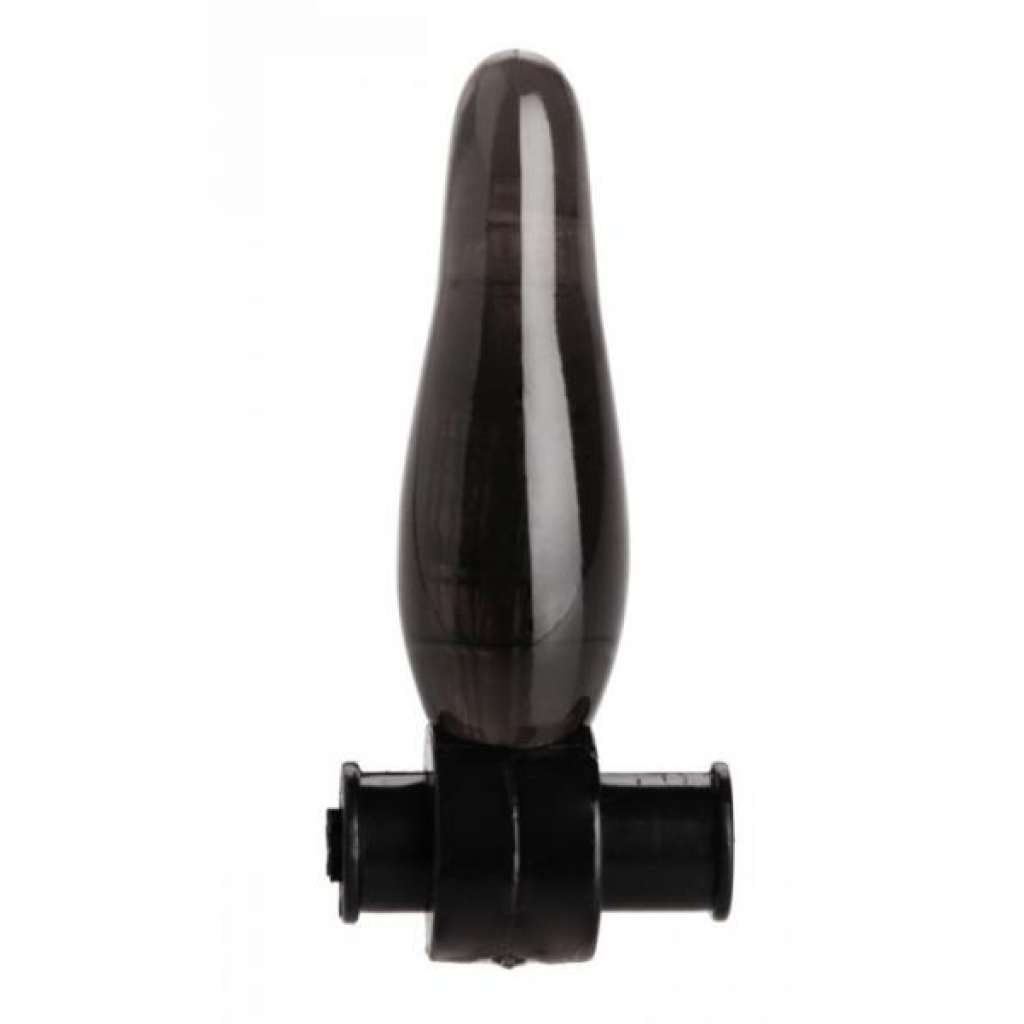 Vibrating Bum Tickler Mini Anal Plug Black - Anal Plugs