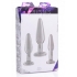 Prisms Dosha 3 Piece Glass Anal Plug Kit - Anal Trainer Kits