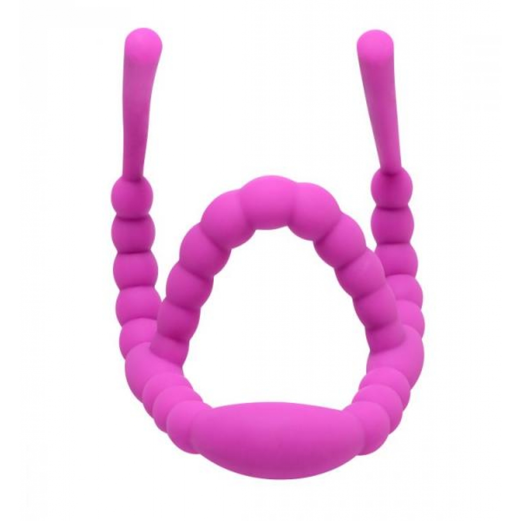 Petal Pusher Silicone Labia Spreader Pink - G-Spot Dildos