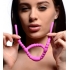 Petal Pusher Silicone Labia Spreader Pink - G-Spot Dildos