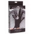 Pleasure Poker Textured Glove - Black