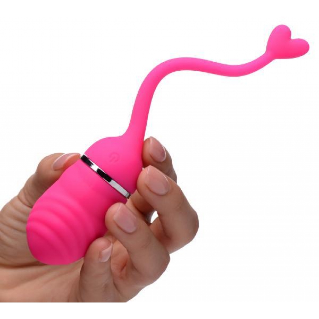 Luv Pop Rechargeable Remote Egg Vibe Pink - Bullet Vibrators