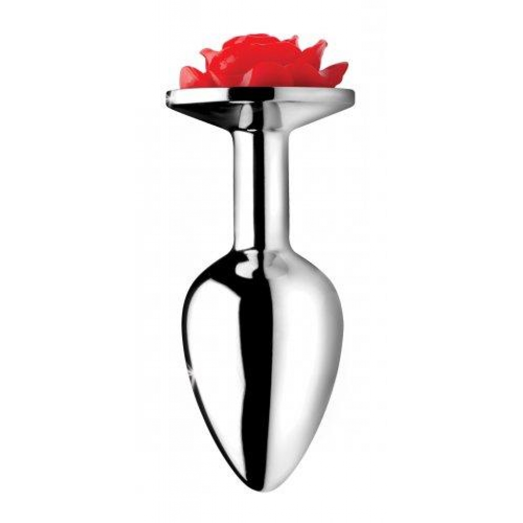 Booty Sparks Red Rose Anal Plug Medium - Anal Plugs