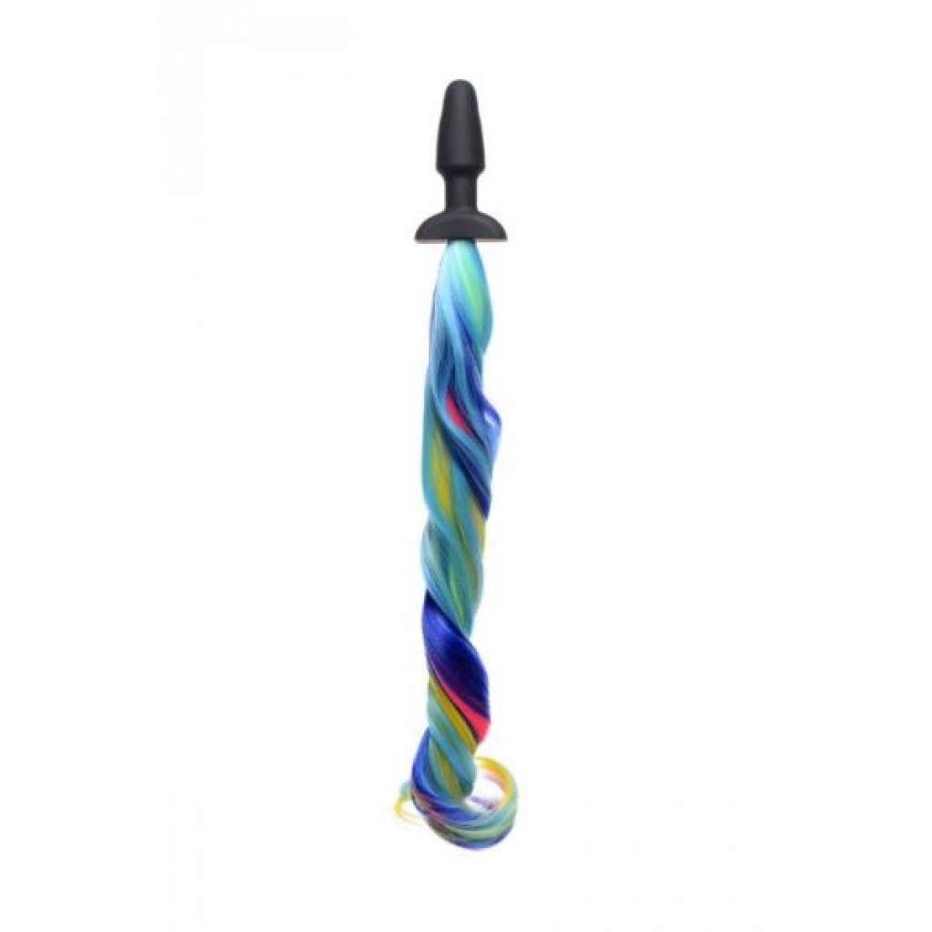 Tailz Pony Tail Anal Plug Rainbow - Anal Plugs