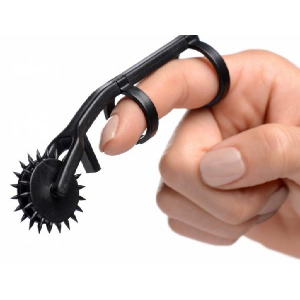 Thorn Double Finger Pinwheel Black - Medical Play