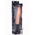 Onslaught XXL Vibrating Giant Dildo Thruster Beige - Realistic