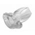 Peephole Clear Hollow Anal Plug Small - Anal Plugs