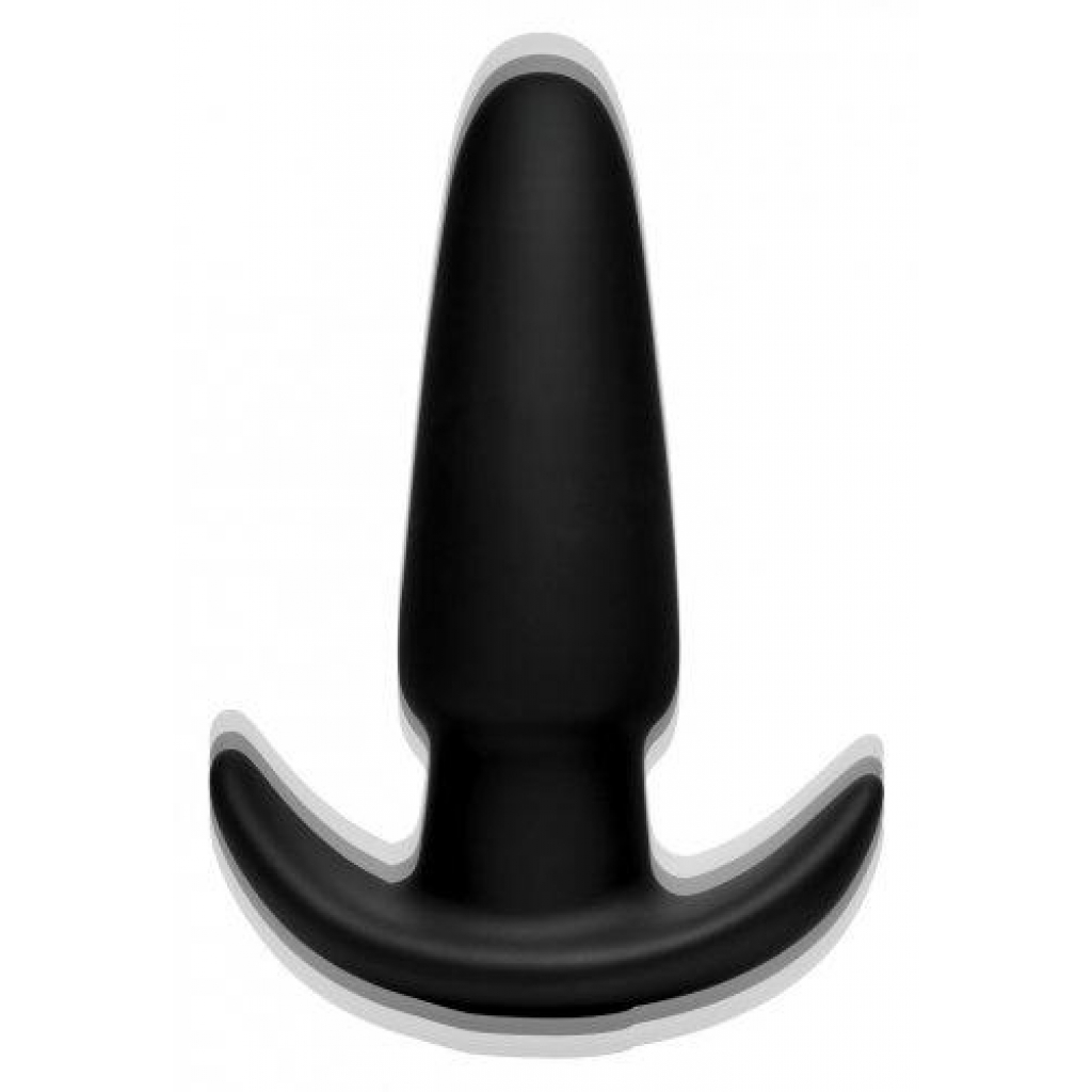 Kinetic Thumping 7X Medium Butt Plug - Black