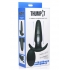 Kinetic Thumping 7X Medium Butt Plug - Black