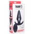 Kinetic Thumping 7X Large Black Butt Plug Thump It! - Anal Plugs