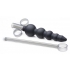 Silicone Graduated Beads Lubricant Launcher Black - Lubricants