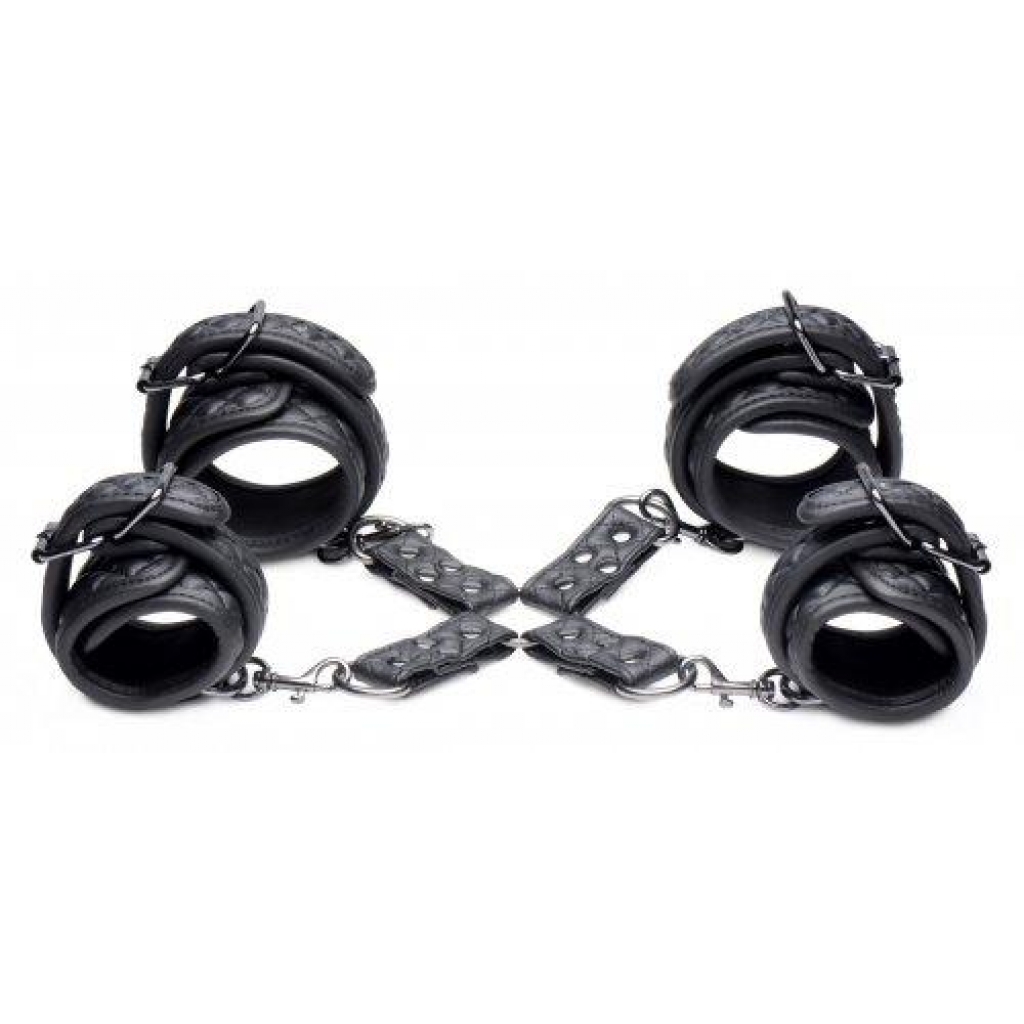 Concede Wrist and Ankle Restraint Set with Hog-Tie Adapter