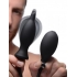 Dark Inflator Silicone Inflatable Anal Plug Black - Anal Plugs