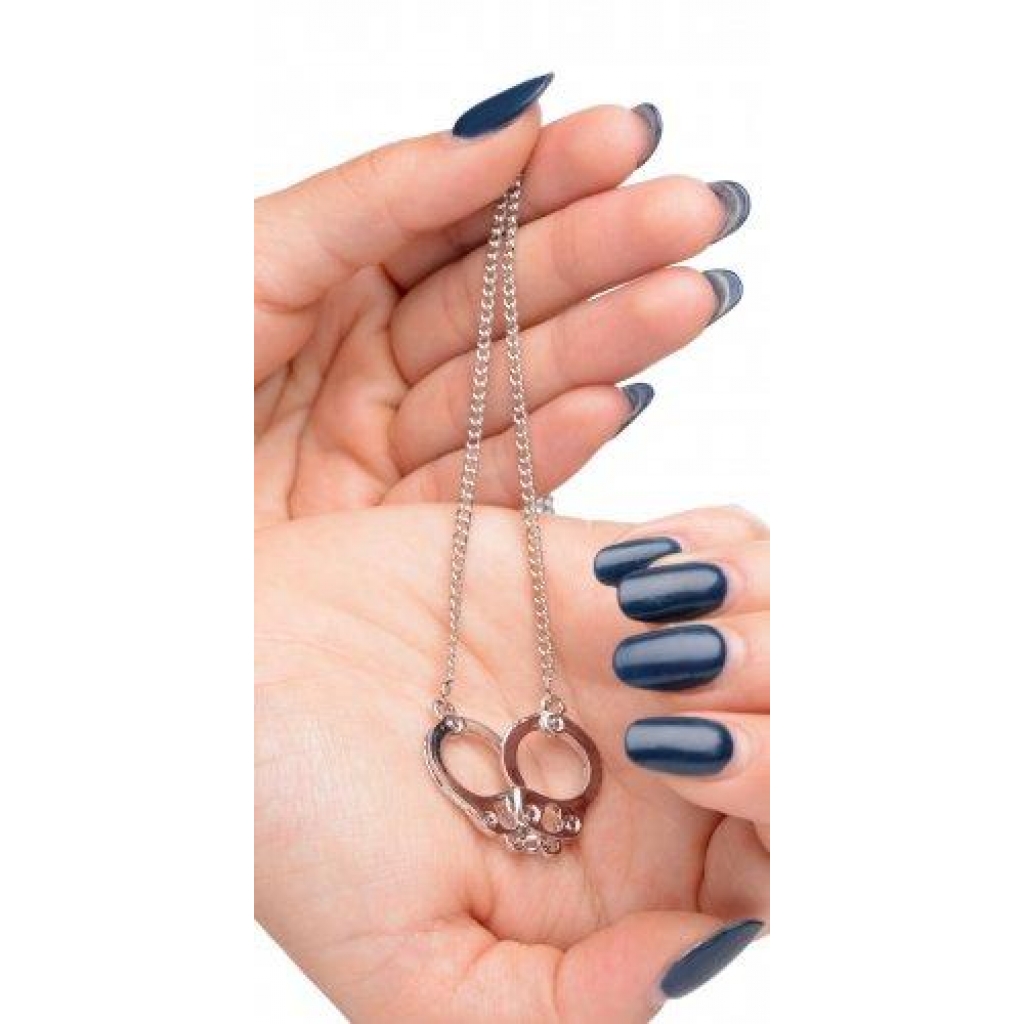 Cuff Her Handcuff Necklace - Elegant Submission Jewelry