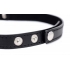 Dark Heart Chrome Black Choker - Stylish BDSM Accessory