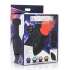 Booty Sparks Silicone Vibrating LED Plug Medium Black - Anal Plugs