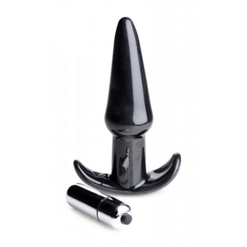 Frisky Thrilling Noir Smooth Anal Plug Black