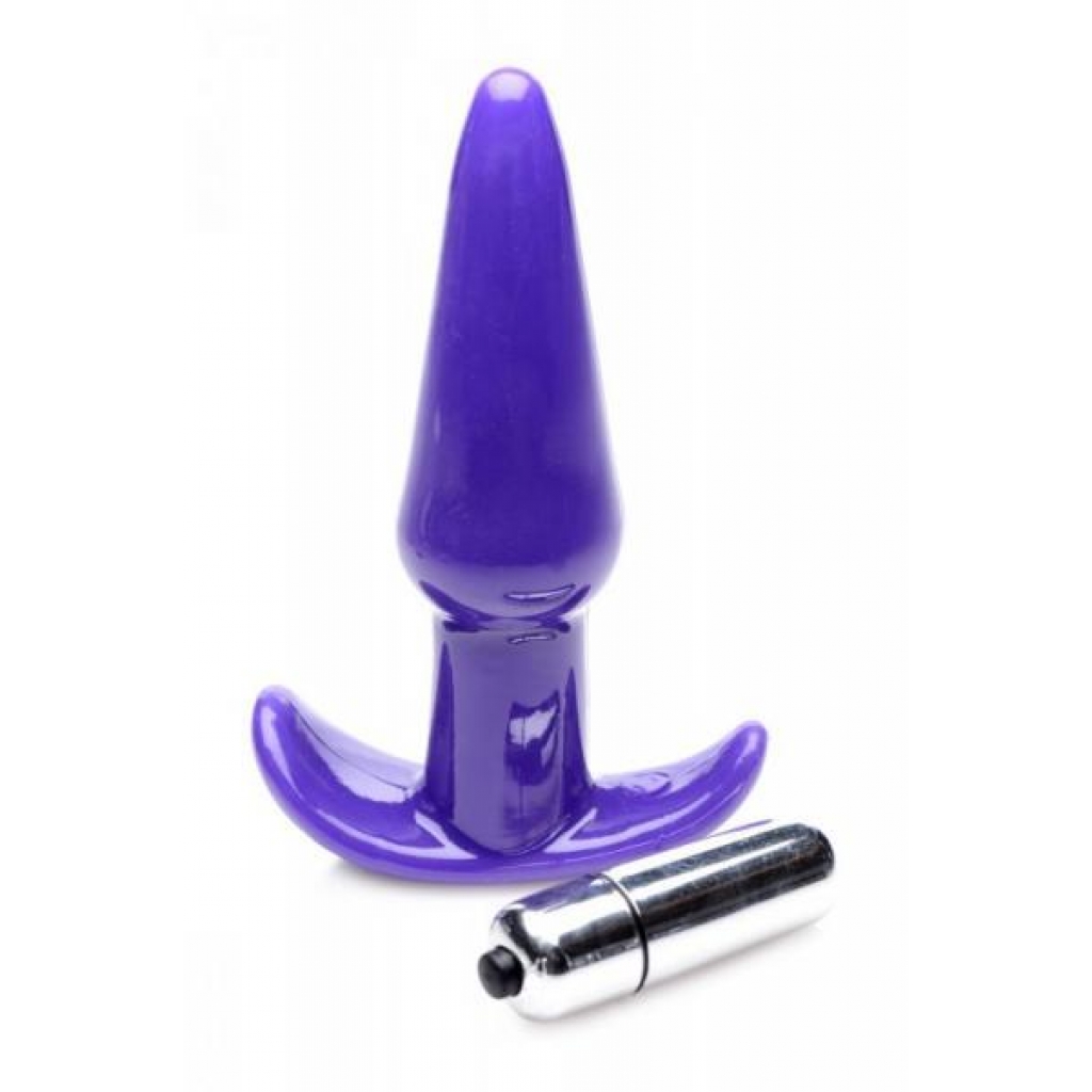 Frisky Thrilling Purple Smooth Anal Plug - Anal Plugs