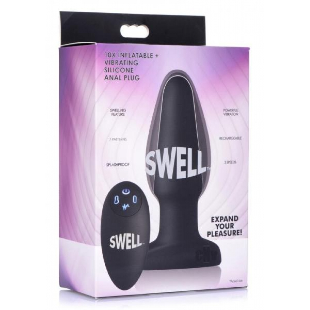 Swell 10x Inflate Vibe Anal Plug