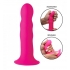 Squeeze-It Squeezable Wavy Dildo Pink - Realistic Dildos & Dongs