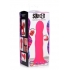 Squeeze-It Squeezable Wavy Dildo Pink - Realistic Dildos & Dongs