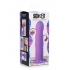 Squeeze-It Squeezable Wavy Dildo Purple - Realistic Dildos & Dongs