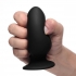 Squeeze-It Squeezable Anal Plug Medium Black - Anal Plugs