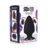 Squeeze-It Squeezable Anal Plug Medium Black - Anal Plugs