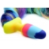 Rainbow Unicorn Tail Anal Plug - Anal Plugs