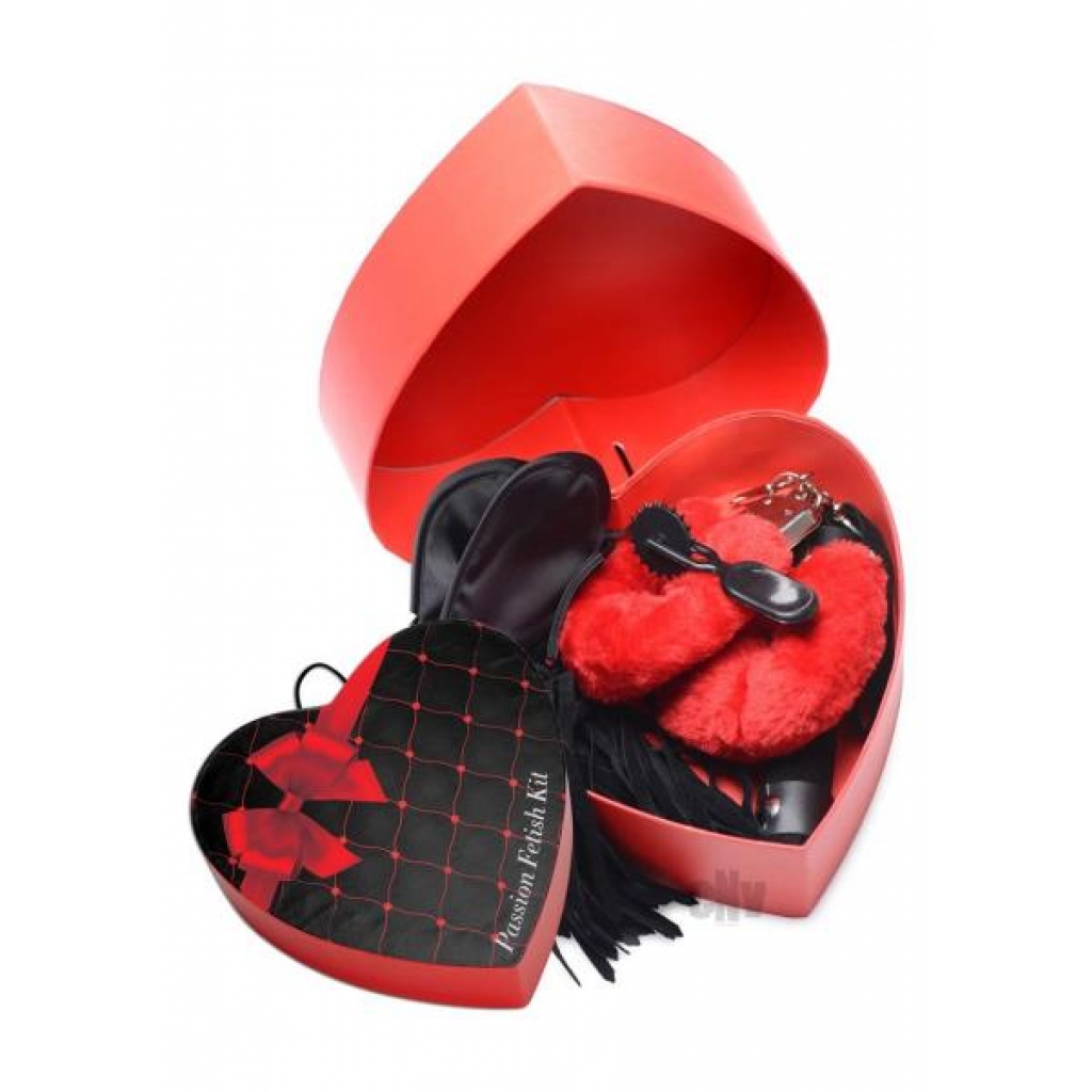 Frisky Passion Fetish Kit Red - BDSM Kits