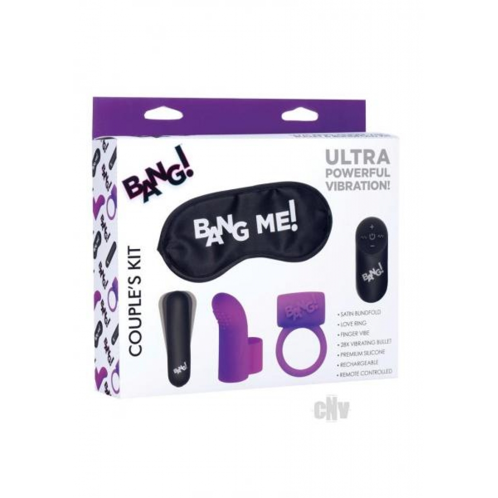 Bang Couples Love Ring Kit - Purple