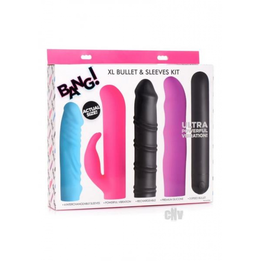 Bang 4 In 1 XL Bullet Sleeve Kit