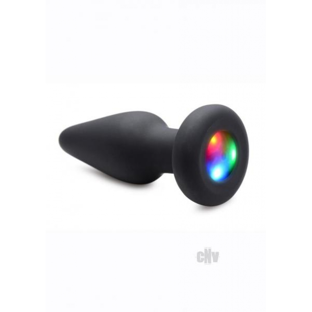 Booty Sparks Silicone Light-up Plug Sm - Anal Plugs