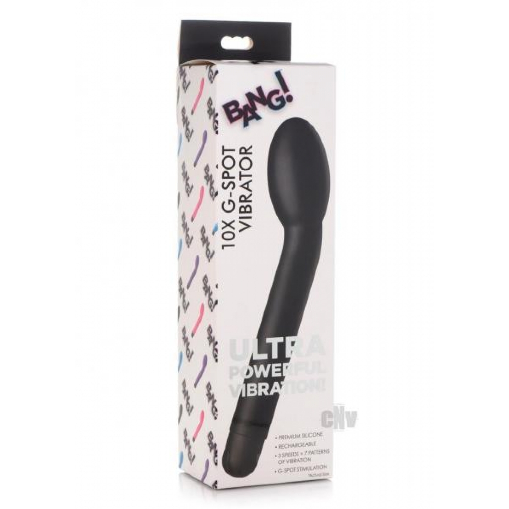 Bang 10x Gspot Vibrator Black - G-Spot Vibrators