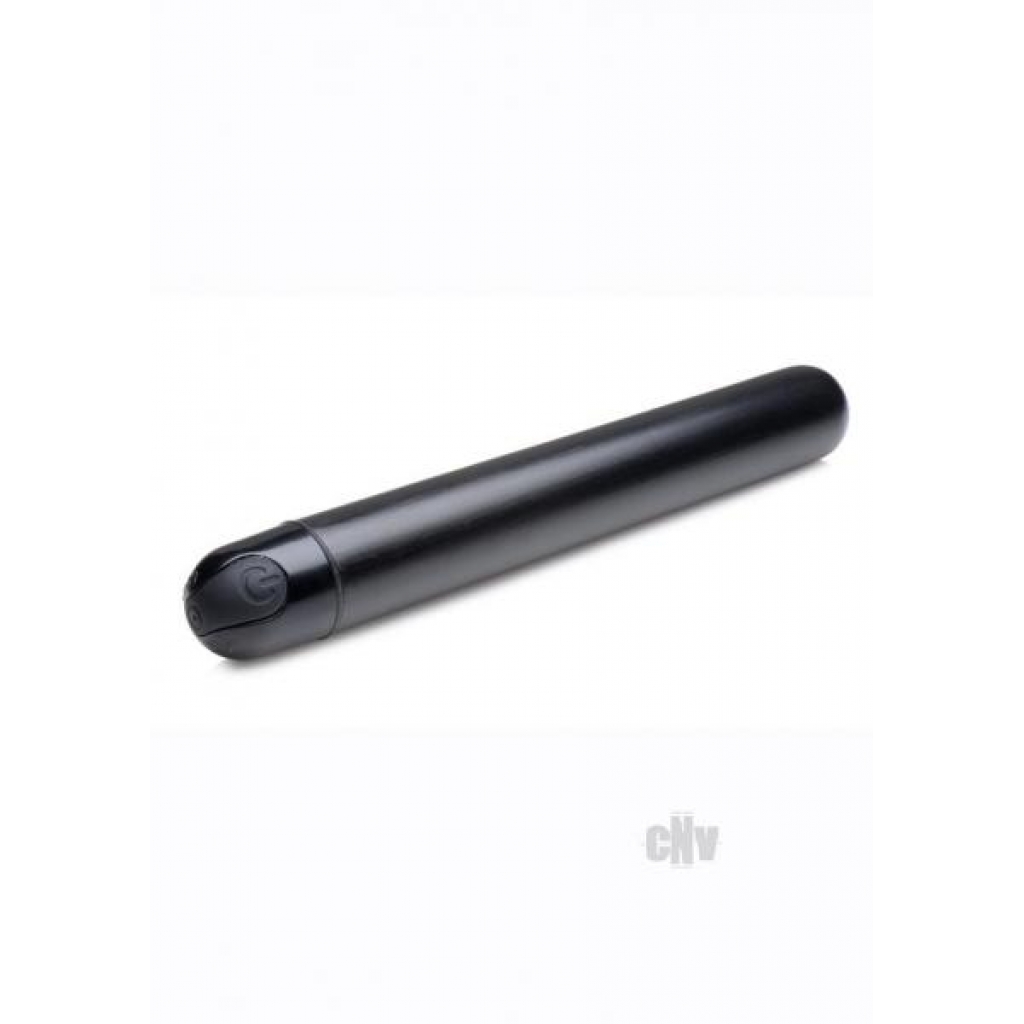 Bang 10x Slim Metallic Bullet Black - Bullet Vibrators