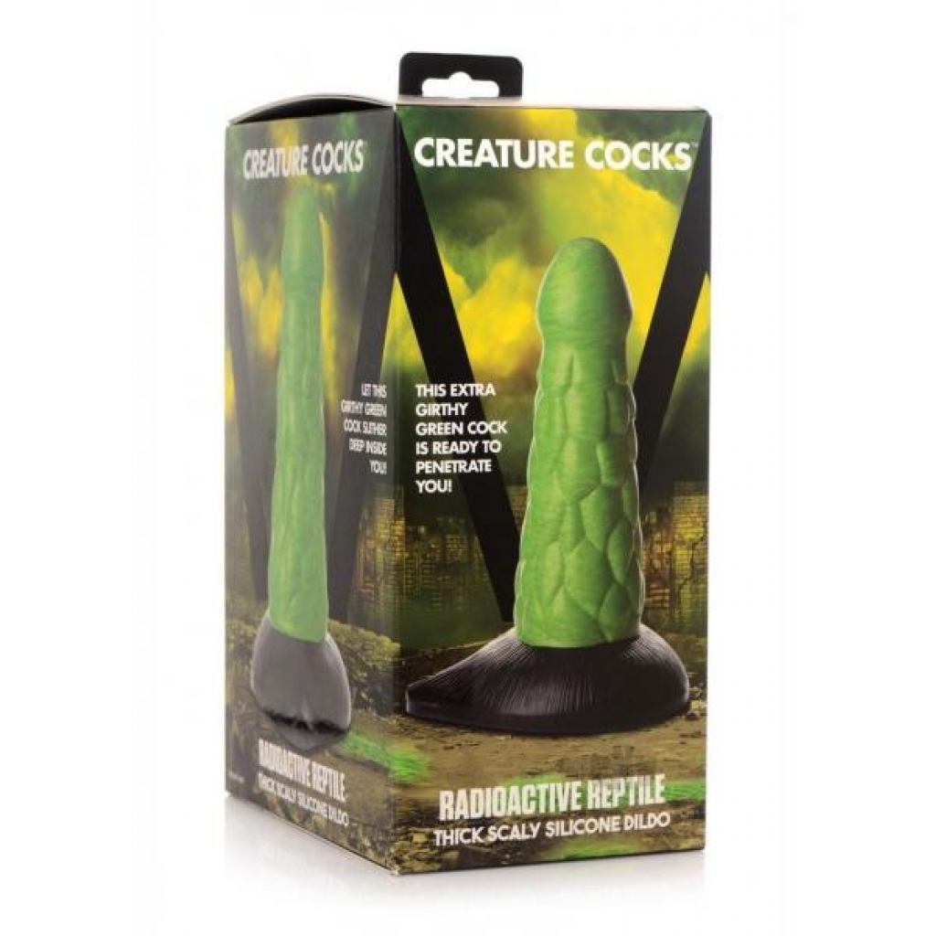 Creature Cocks Radioactive Reptile Green - Extreme Dildos