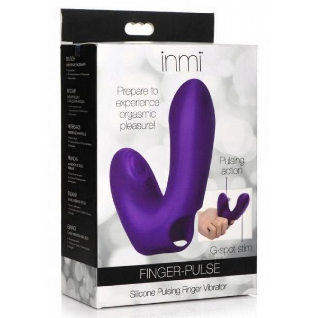 Inmi Finger Pulse Purple - Finger Vibrators