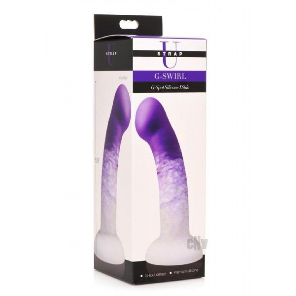 Strap U G-swirl Purple - G-Spot Vibrators