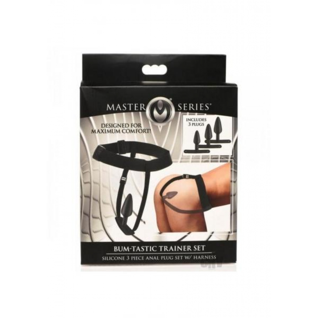 Ms Bum-tastic Trainer Set 3pc Black - Anal Trainer Kits