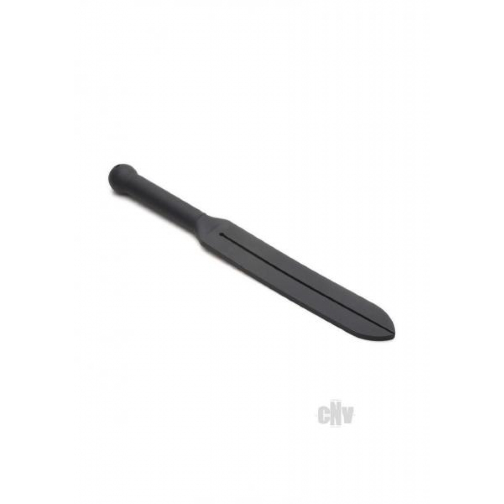 Ms Stung Silicone Tawse Black - Babydolls & Slips