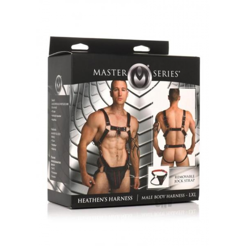 Ms Heathers Male Body Harness L/xl - Harnesses