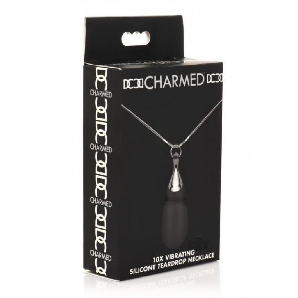 Charmed 10x Vibe Silicone Tear Necklace - Bullet Vibrators