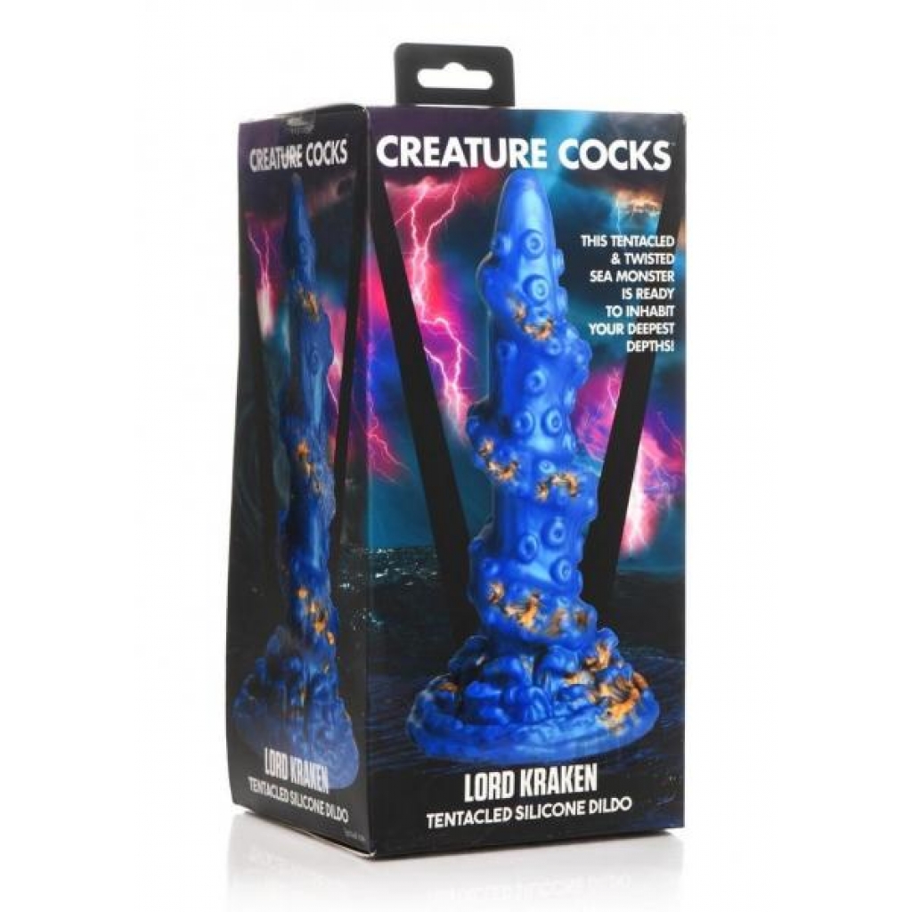 Creature Cocks Kraken Blue/gold - Extreme Dildos