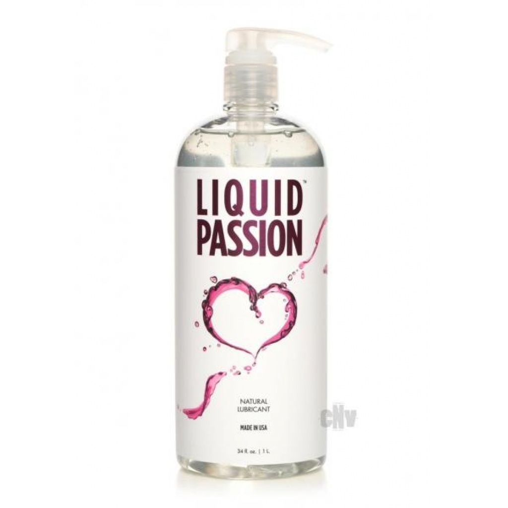 Liquid Passion Natural Lube 34oz - Lubricants