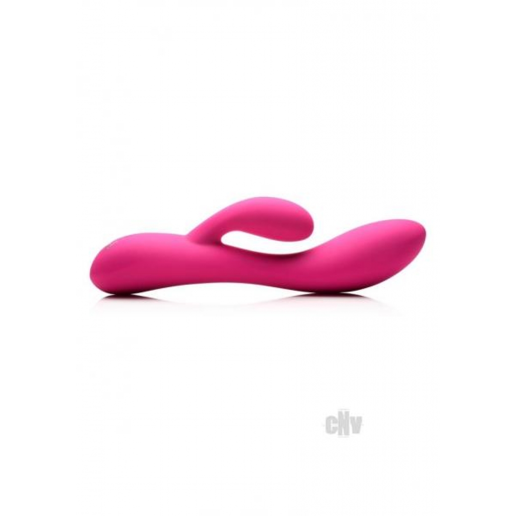 Bang Flexible Silicone Rabbit Pink - Rabbit Vibrators