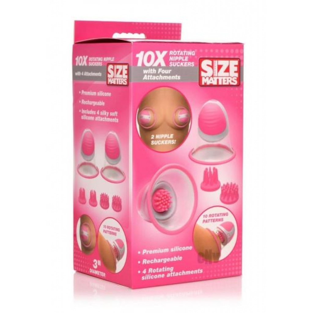 Size Matters 10x Rotate Nipple Suckers - Others