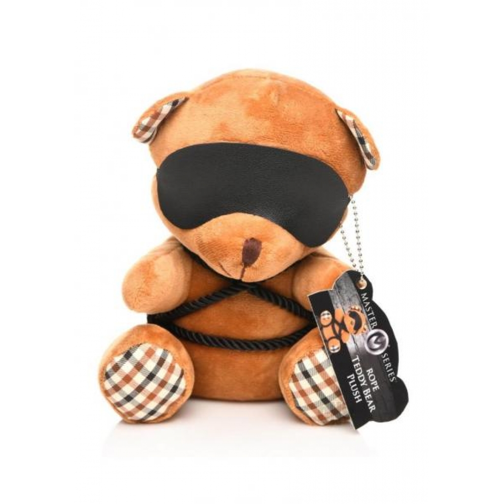 Ms Rope Teddy Bear Brown - Gag & Joke Gifts