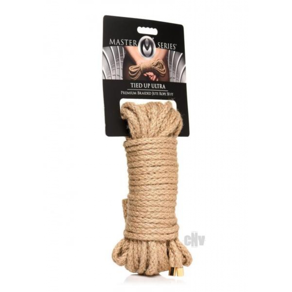 Ms Tied Up Ultra Braided Jute Rope 50` - Rope, Tape & Ties