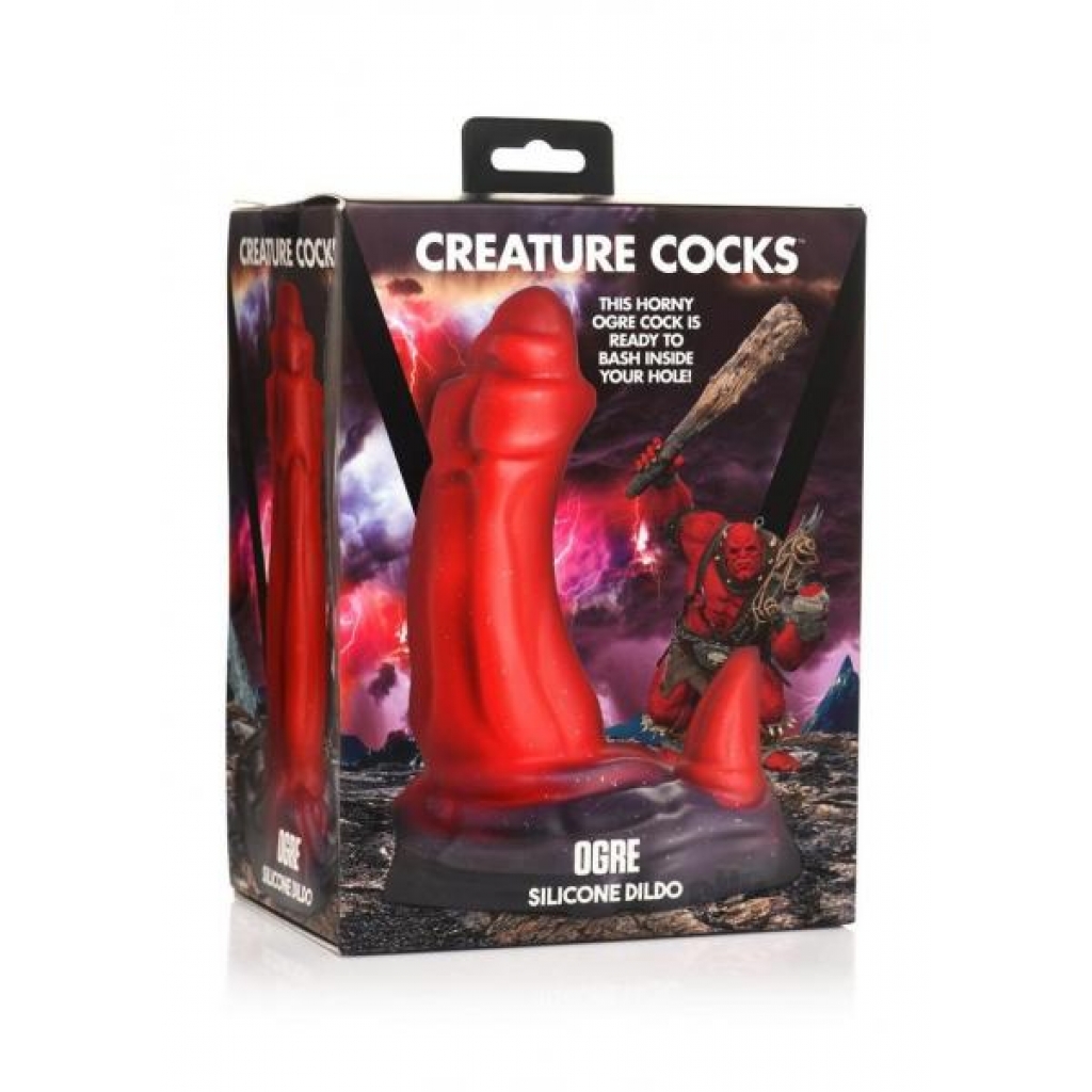 Creature Cock Ogre Red/blk - Extreme Dildos